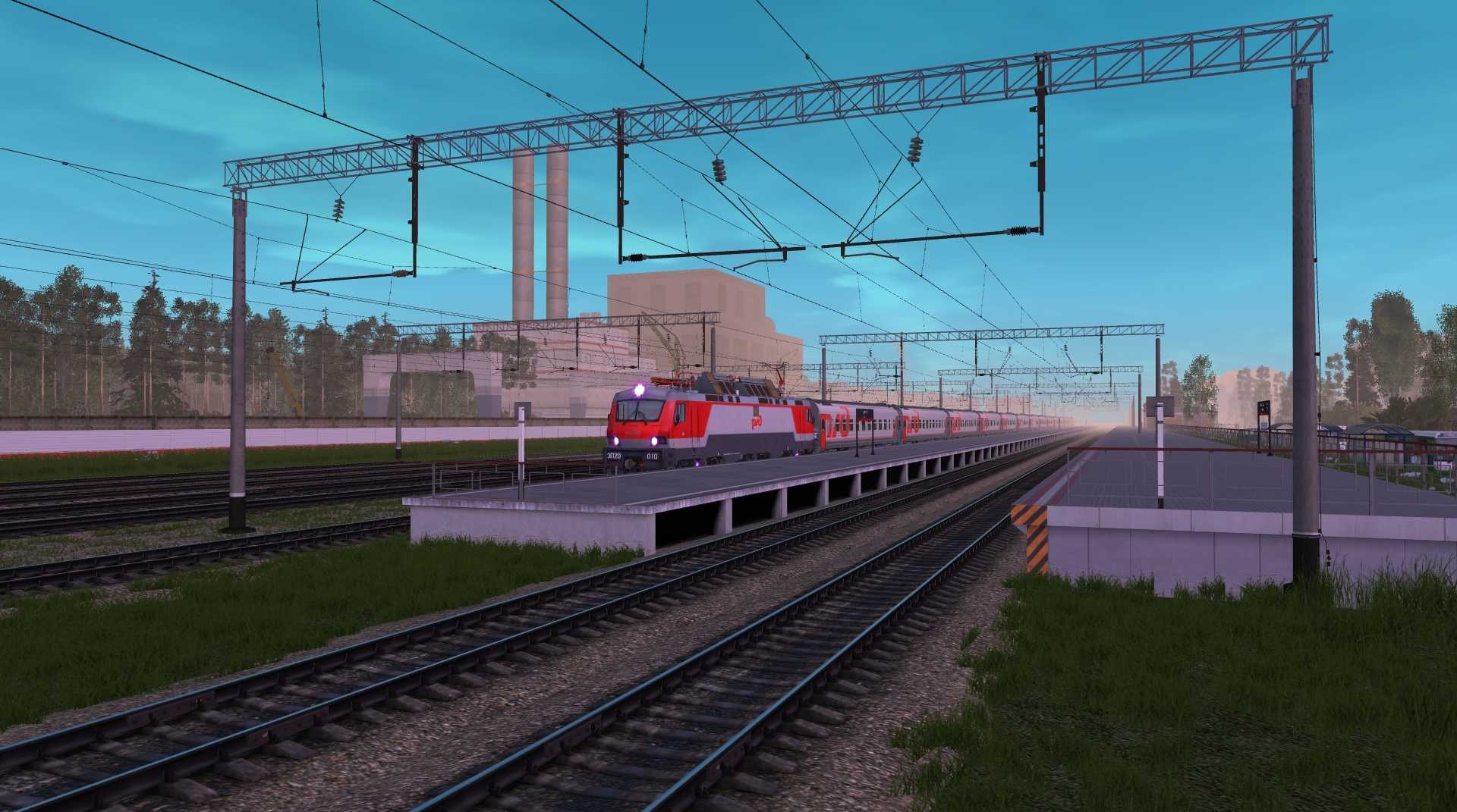 Скриншот: Trainz simulator