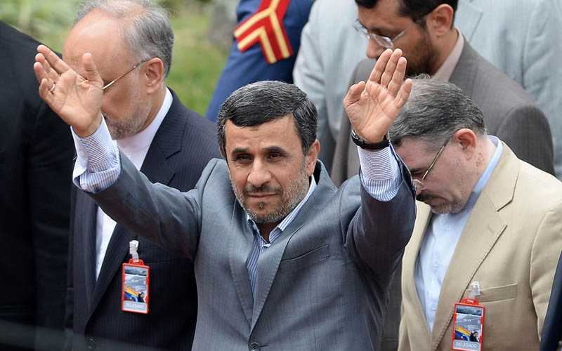 Президент Ирана Махмуд Ахмадинежад и джины