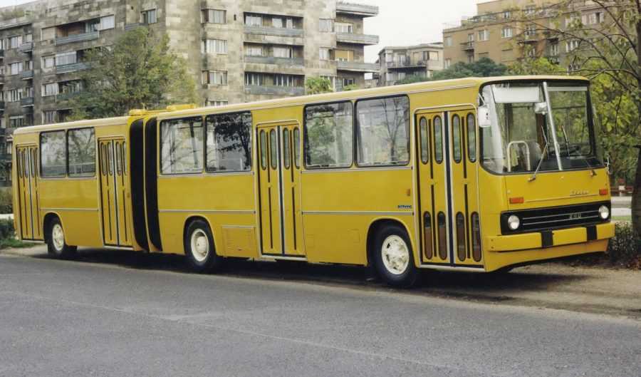 Автобус гармошка из СССР