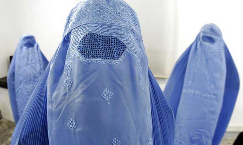 Что символизирует голубой цвет паранджи женщин Афганистана