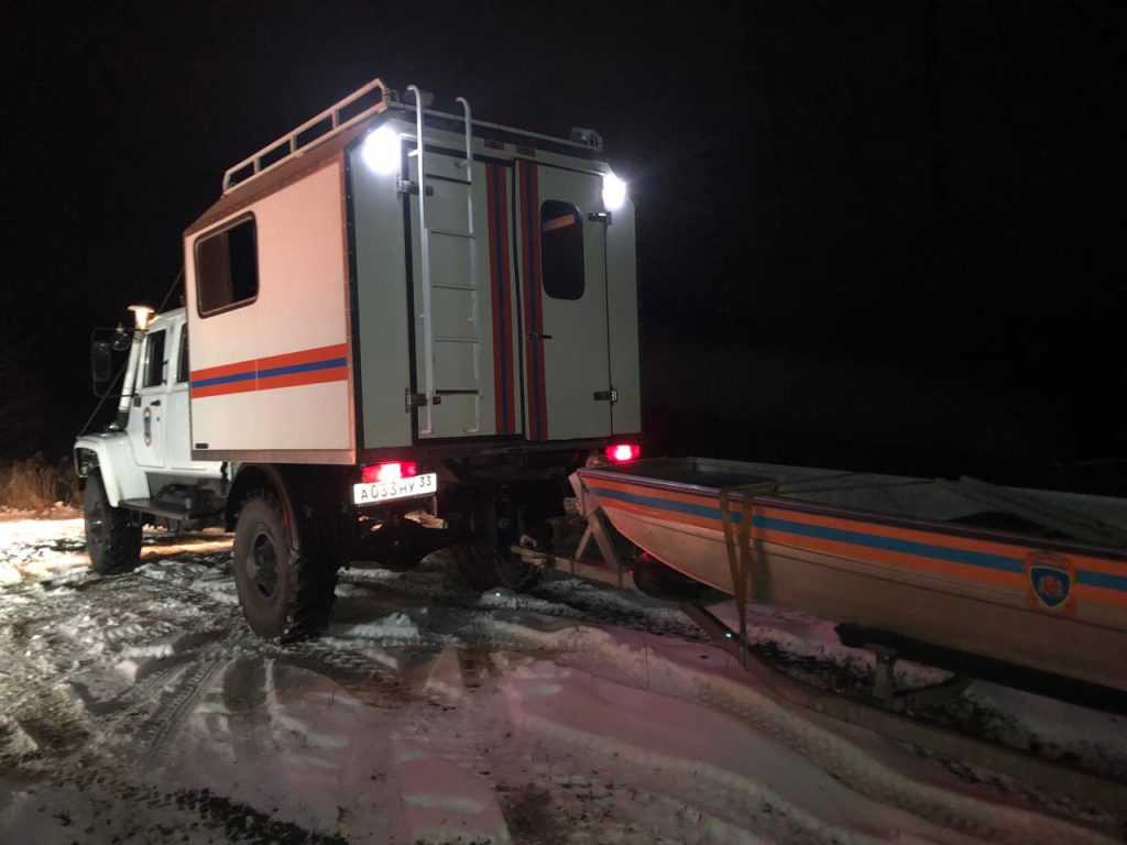 В Петушинском районе Владимирской области на льду погиб рыбак