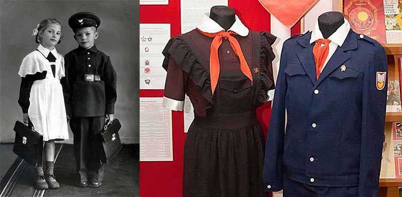 Эволюция школьного наряда в Советском Союзе