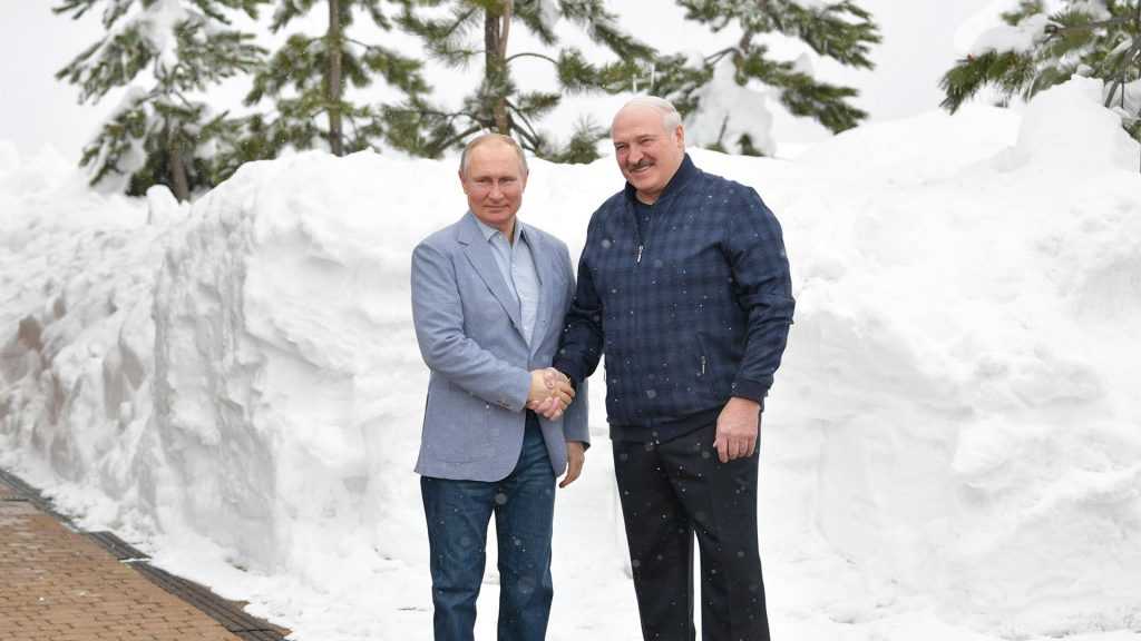 Лукашенко, его сын и Владимир Путин провели активный отдых в Сочи