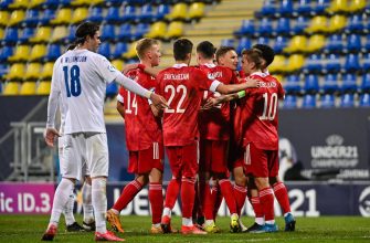 Молодежная сборная России по футболу обыграла Исландию в ЧМ Европы