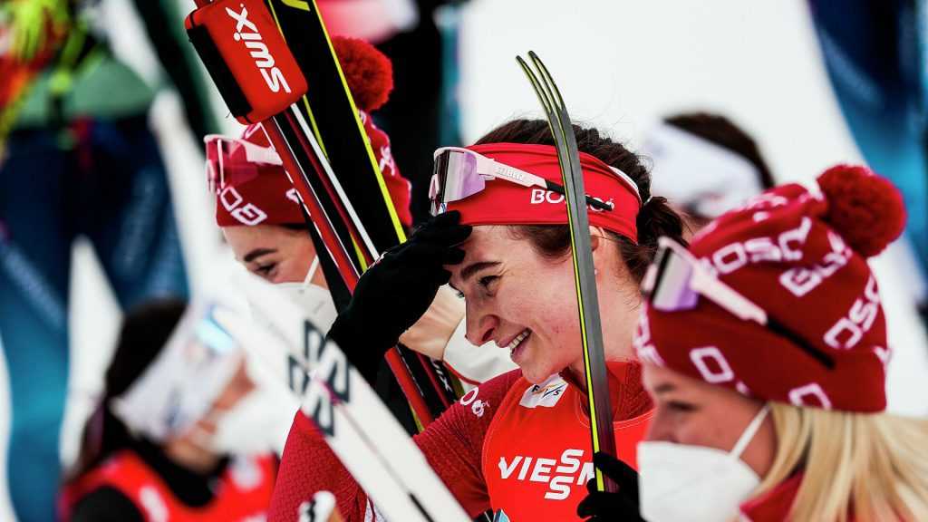 Российские лыжницы на ЧМ заняли второе место на эстафете