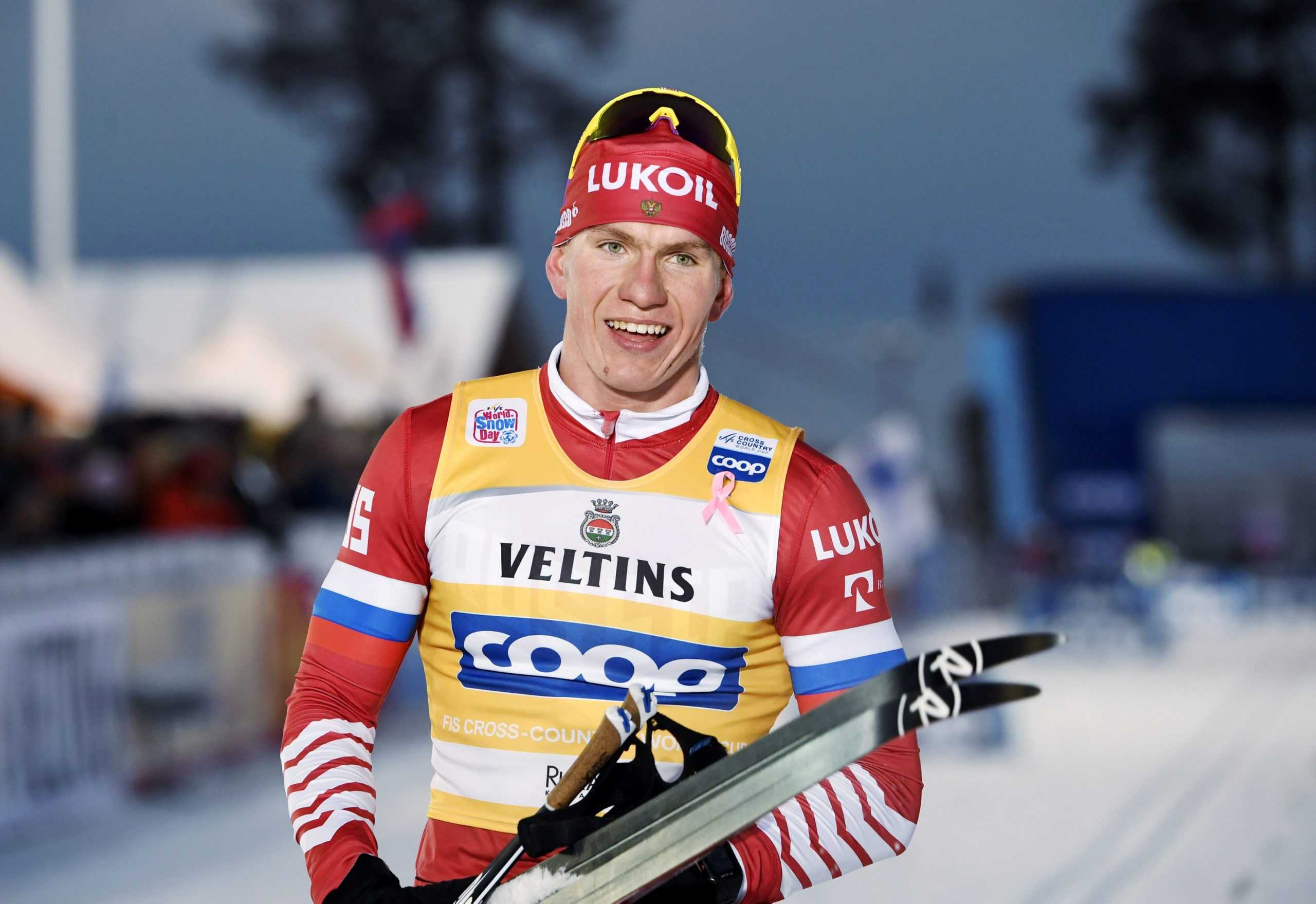 Александр Большунов завоевал больше всего наград на ЧМ по лыжным видам спорта