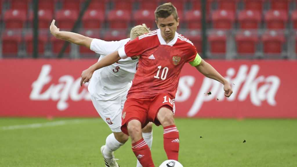 Молодежная сборная России по футболу обыграла Исландию в ЧМ Европы