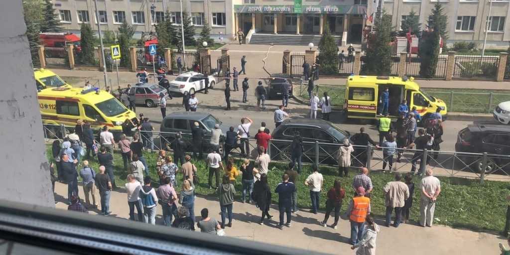 7 детей погибло при стрельбе в школе в Казани
