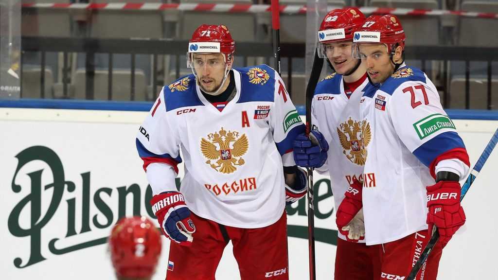 Сборная России проиграла на Чешских хоккейных играх