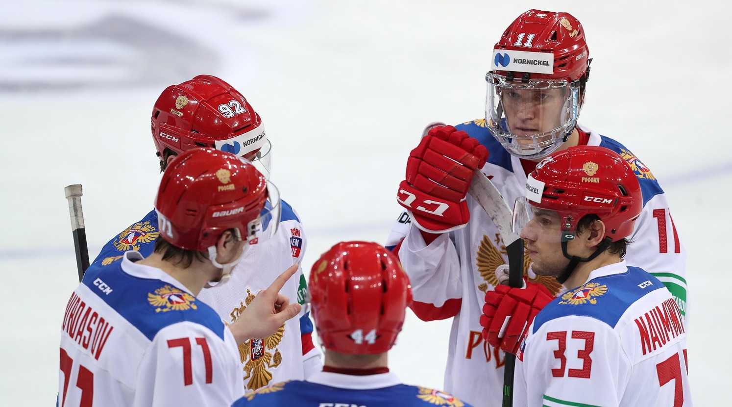 Сборная России оказалась на последнем месте на Чешских хоккейных играх