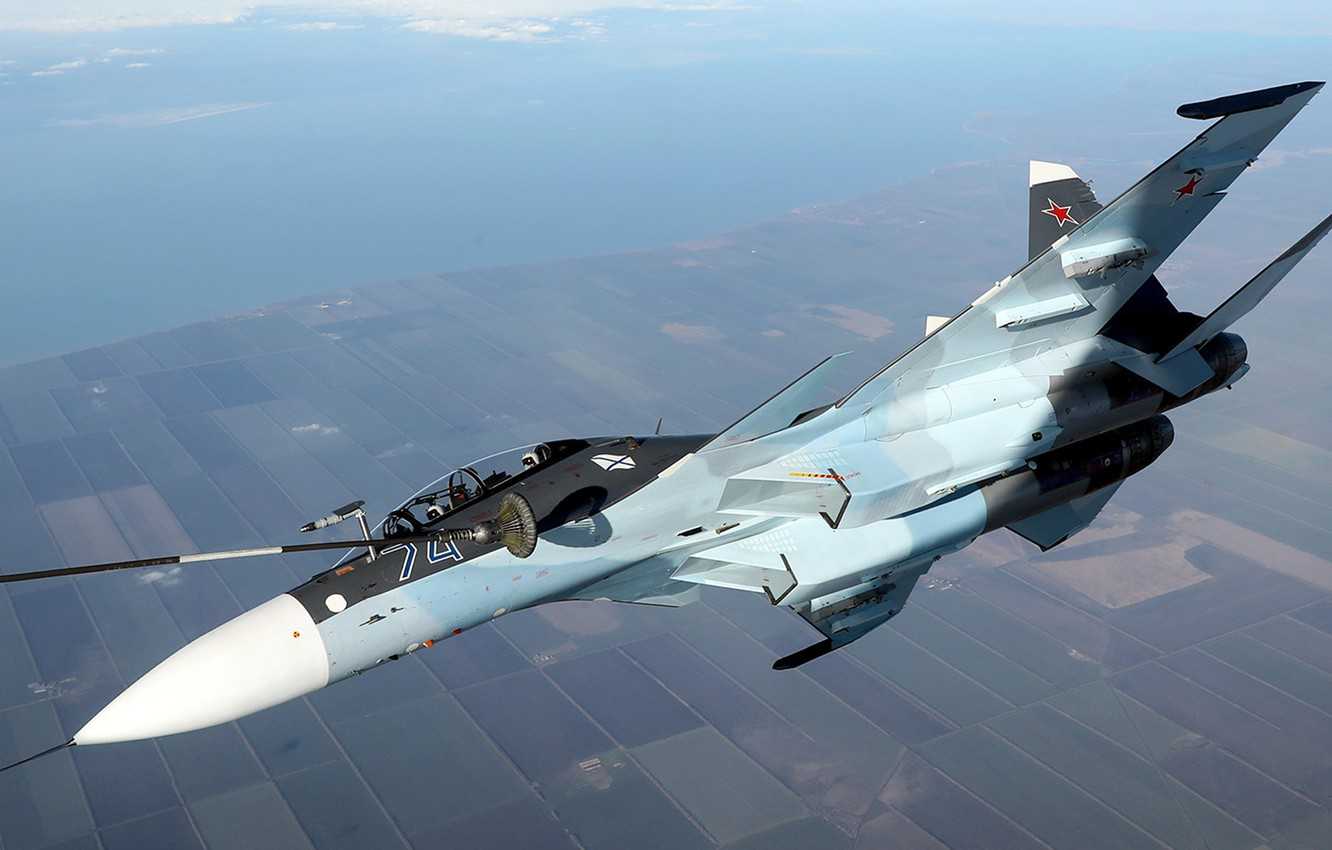 Российский истребитель Су-30 предупредил нарушения границы тремя французскими самолётами