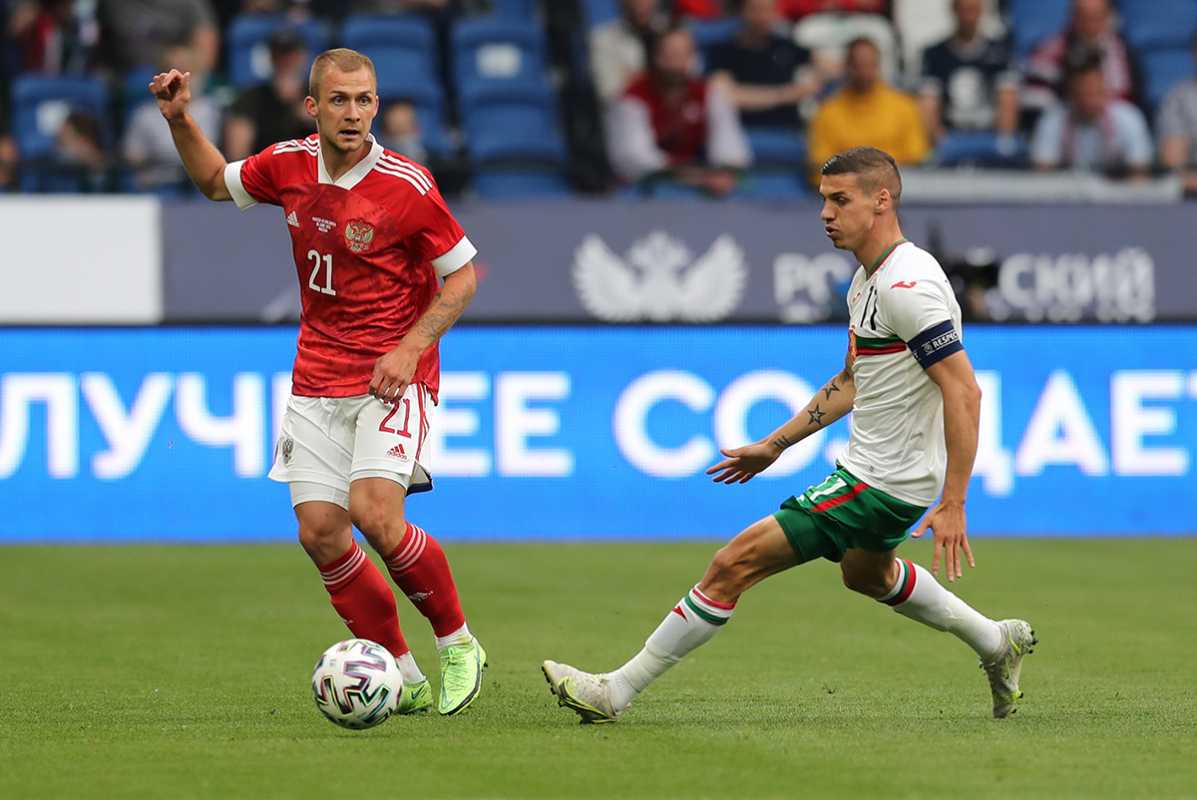 Россию победила Болгарию в контрольном матче перед Евро-2020