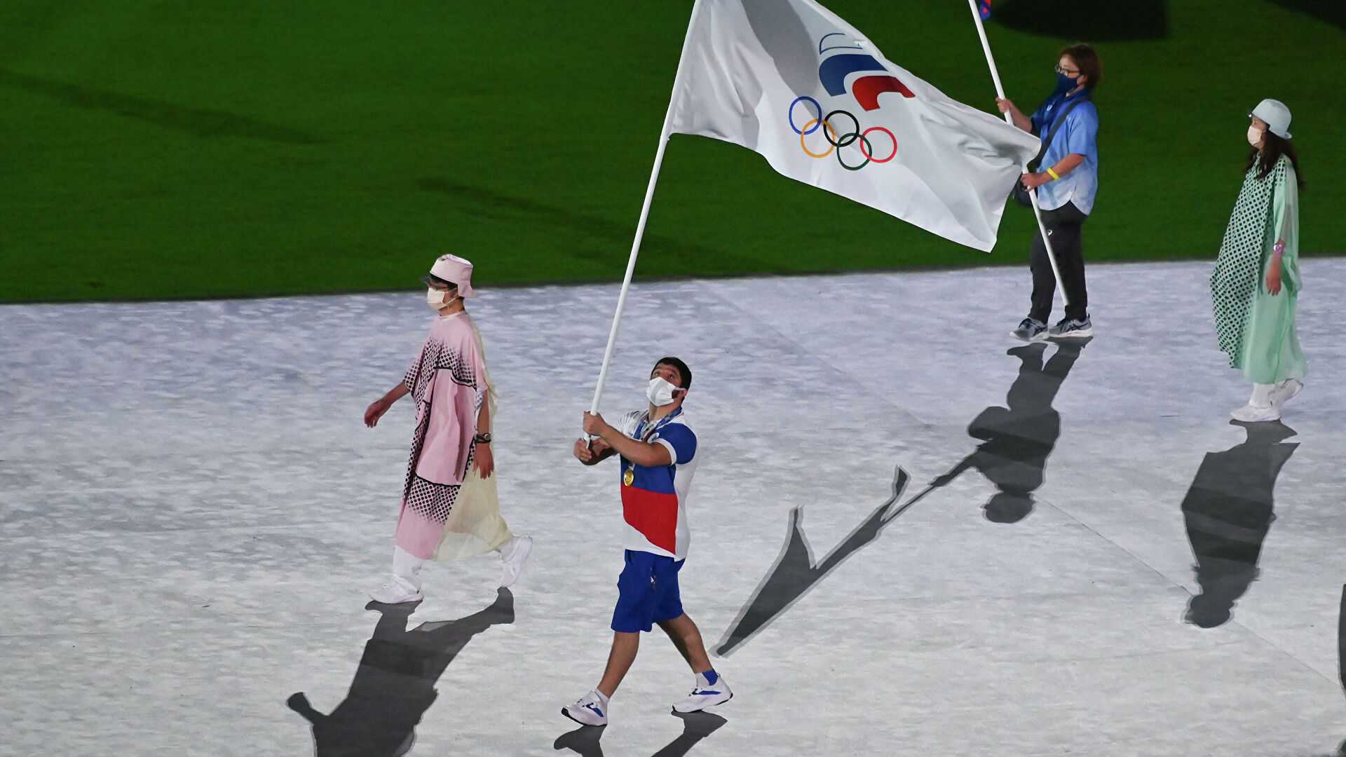 Началась церемония закрытия Олимпийских игр 2020 в Японии