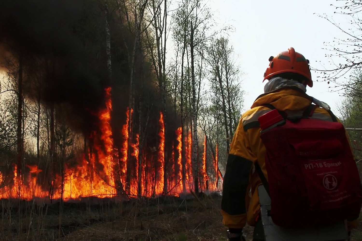 Ситуация с пожарами в Якутии