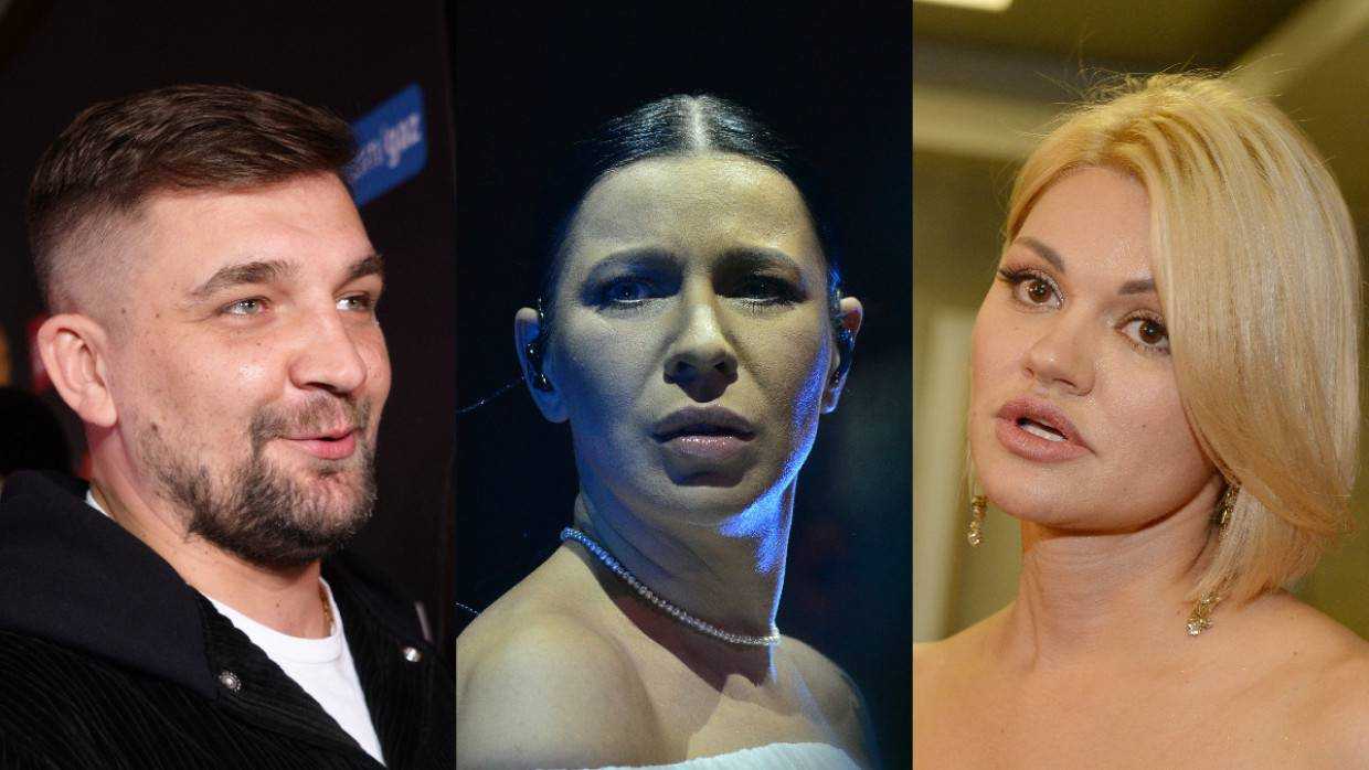 С трех российских артистов сняли запрет на выступления на Украине