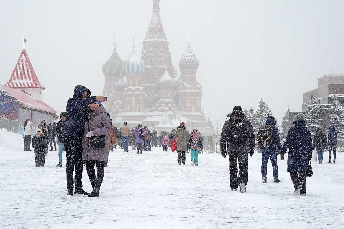 В Москву идут двадцатиградусные морозы