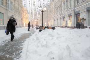 Москву завалит снегом в Старый Новый год
