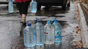 Киев перестал подавать воду в ЛНР