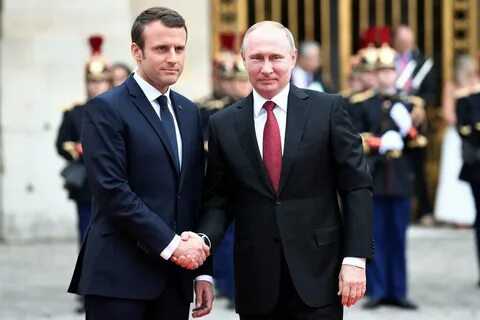 Путин и Макрон договорились совместно работать над вопросом по Донбассу