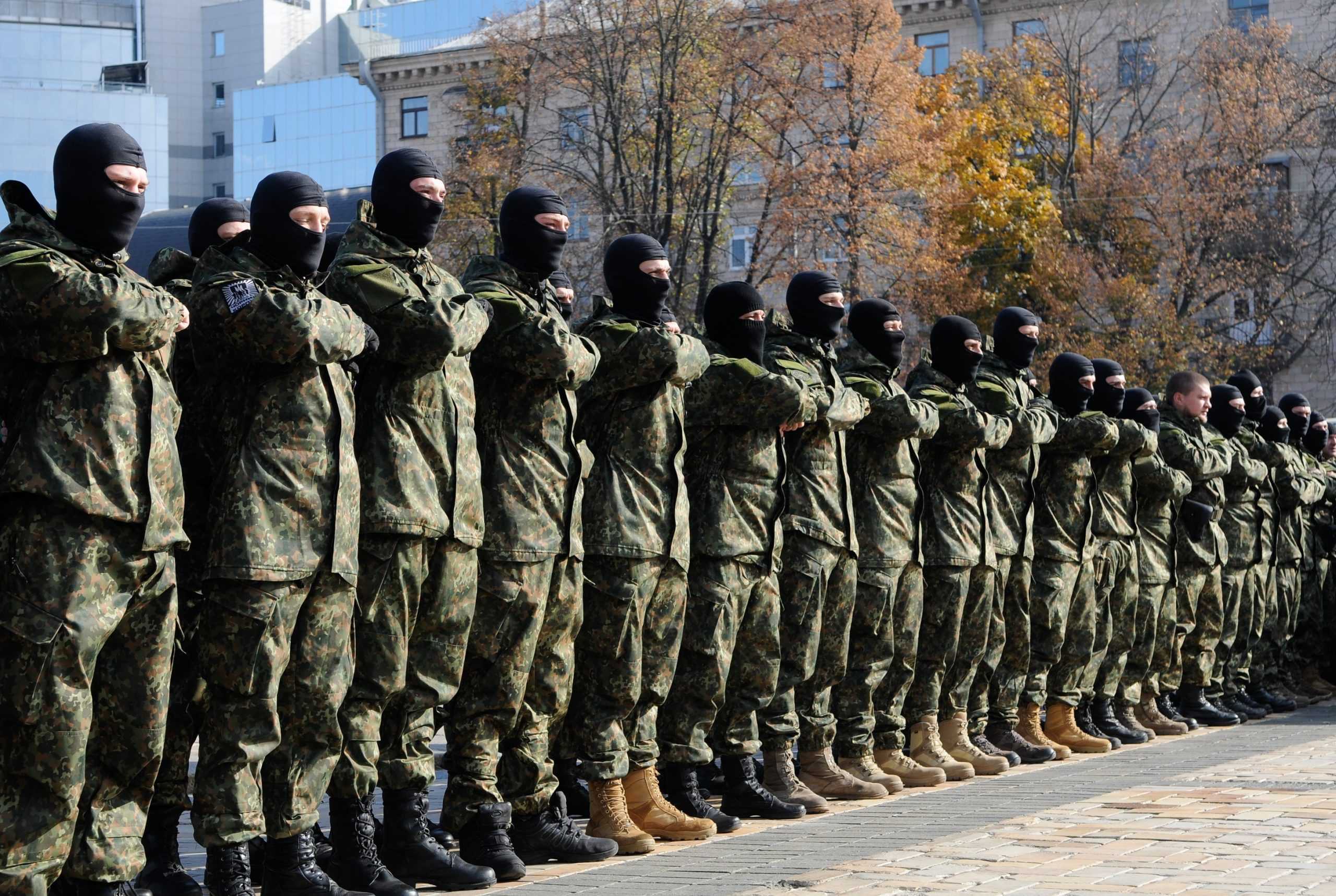 На Донбассе появилось новое подразделение националистов под названием "Свобода"