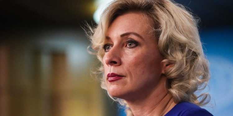 Захарова: "Заявление Джонсона по урегулированию ситуации на Украине чудовищно"