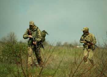Краснодарским ОМОН захватил ДРГ Украины при попытке атаковать ВС России в Херсоне