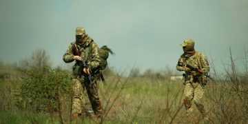 Краснодарским ОМОН захватил ДРГ Украины при попытке атаковать ВС России в Херсоне