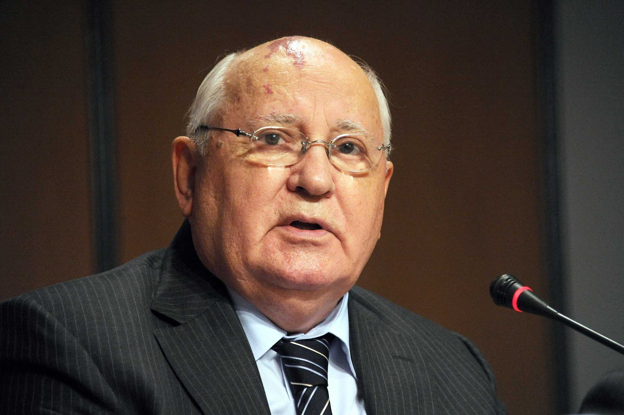 Путин простился в больнице с Михаилом Горбачевым