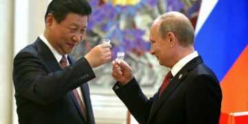 си цзынь и путин пьют