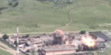 Кадр из видео с ТГ-канала RT на русском