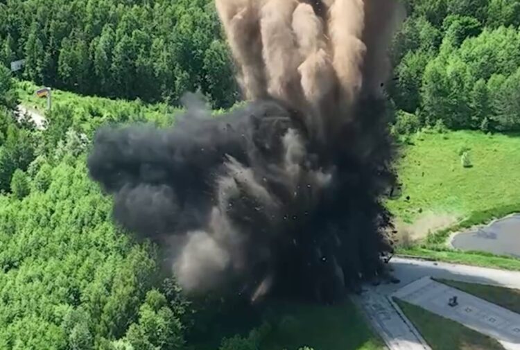 Кадр из видео с ТГ-канала "Военкоры Русской весны"