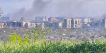 Кадр из видео с ТГ-канала "Военкоры Русской весны"