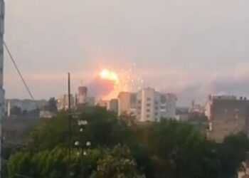 Кадр из видео с ТГ-канала "Военкоры Русской весны"
