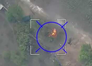 Кадр из видео с ТГ-канала "Военкоры Русской весны"