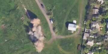 Кадр из видео с ТГ-канала "Военкоры Русской весны"
