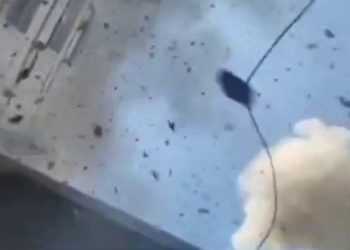 Кадр из видео с ТГ-канала "Военкоры Русской весны"