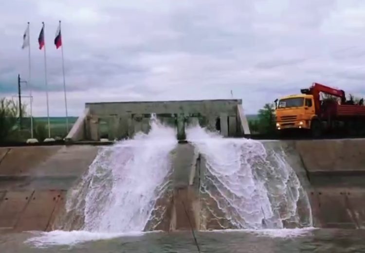 Кадр из видео с ТГ-канала "Военкоры Русской весны"