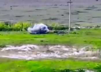 Кадр из видео с ТГ-канала "Военкоры Русской весны"
