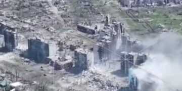Кадр из видео с ТГ-канала "Военкоры Русской весны"