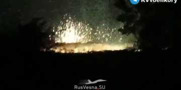 Кадр из видео с ТГ-канала “Военкоры Русской весны”