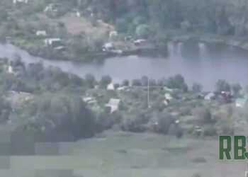 Кадр из видео с ТГ-канала “Военкоры Русской весны”