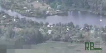 Кадр из видео с ТГ-канала “Военкоры Русской весны”