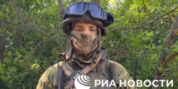 Кадр из видео с ТГ-канала “РИА Новости”