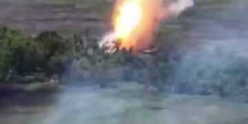 Кадр из видео с ТГ-канала "Военкоры Русской весны"