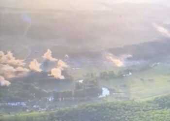 Кадр из видео с Тг-канала "Военкоры Русской весны"