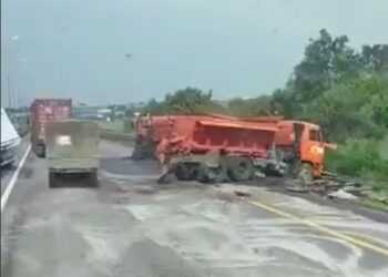 Кадр из видео с ТГ-канала Baza