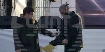 Кадр из видео с ТГ-канала “Shot”