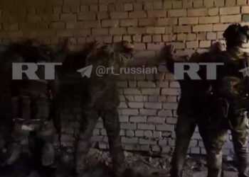 Кадр из видео с ТГ-канала “RT на русском”