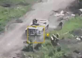 Кадр из видео с ТГ-канала “Военкоры Русской весны”