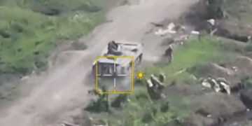 Кадр из видео с ТГ-канала “Военкоры Русской весны”